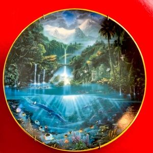 Hamilton Collection Enchanted Seascapes plate